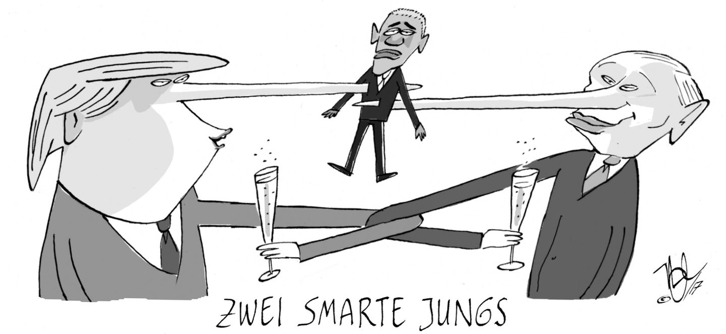 Humor 2017: Die besten Trump-Cartoons des Jahres