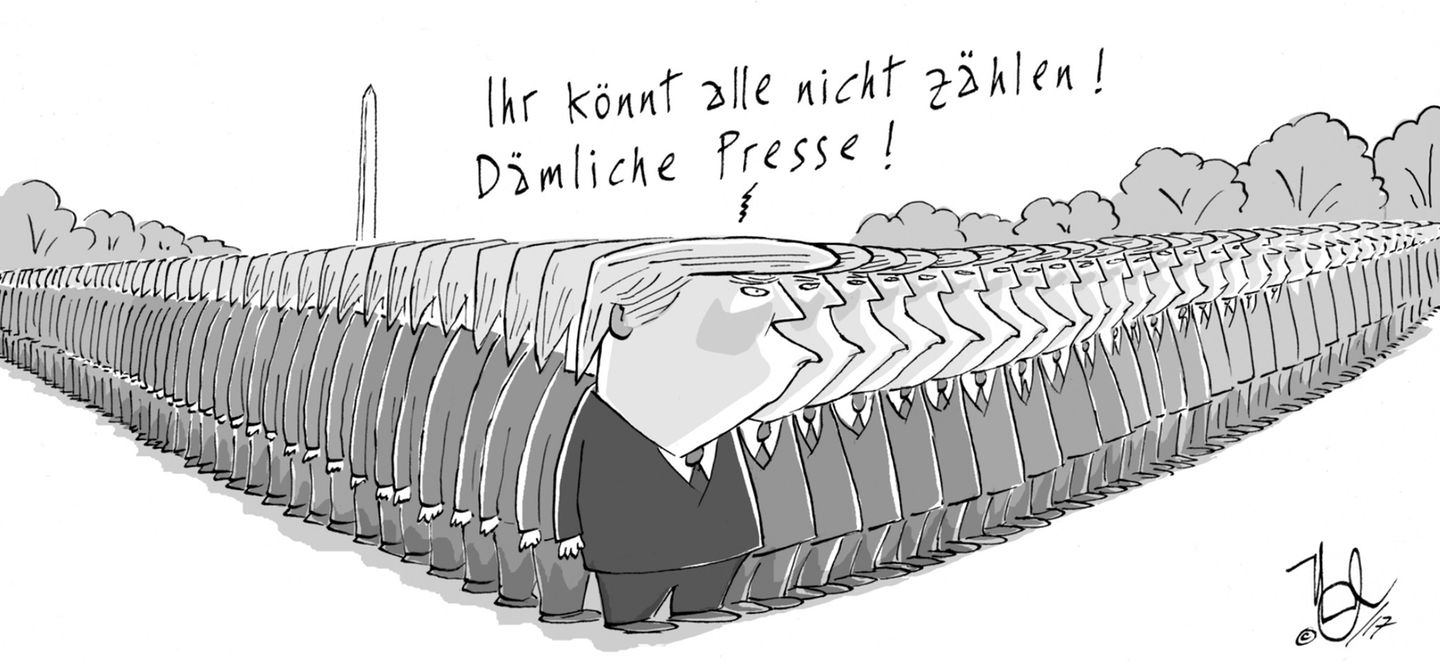 Humor 2017: Die besten Trump-Cartoons des Jahres