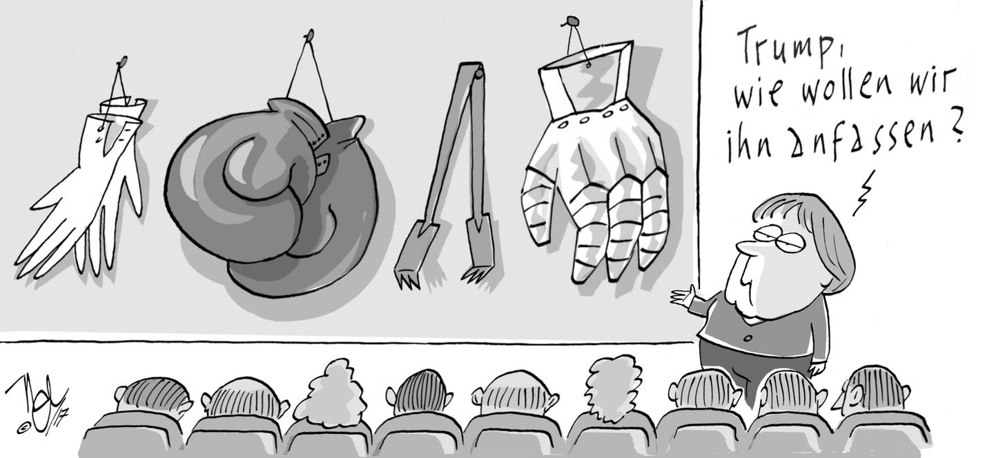 Humor 2017: Die besten Trump-Cartoons des Jahres