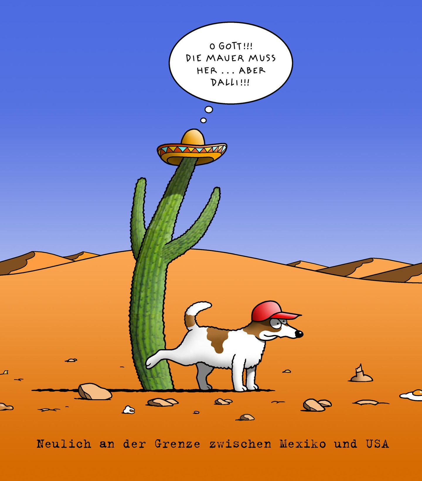 Humor 2017: Die besten Trump-Cartoons des Jahres