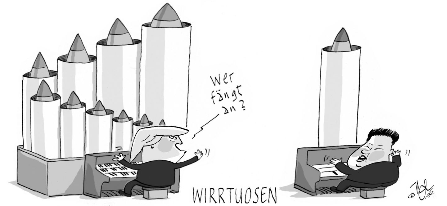 Humor 2017: Die besten Trump-Cartoons des Jahres