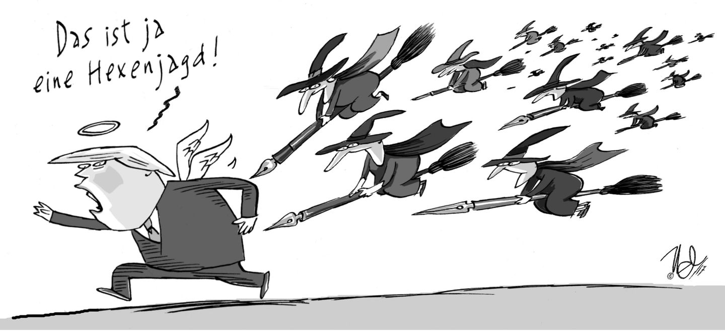Humor 2017: Die besten Trump-Cartoons des Jahres