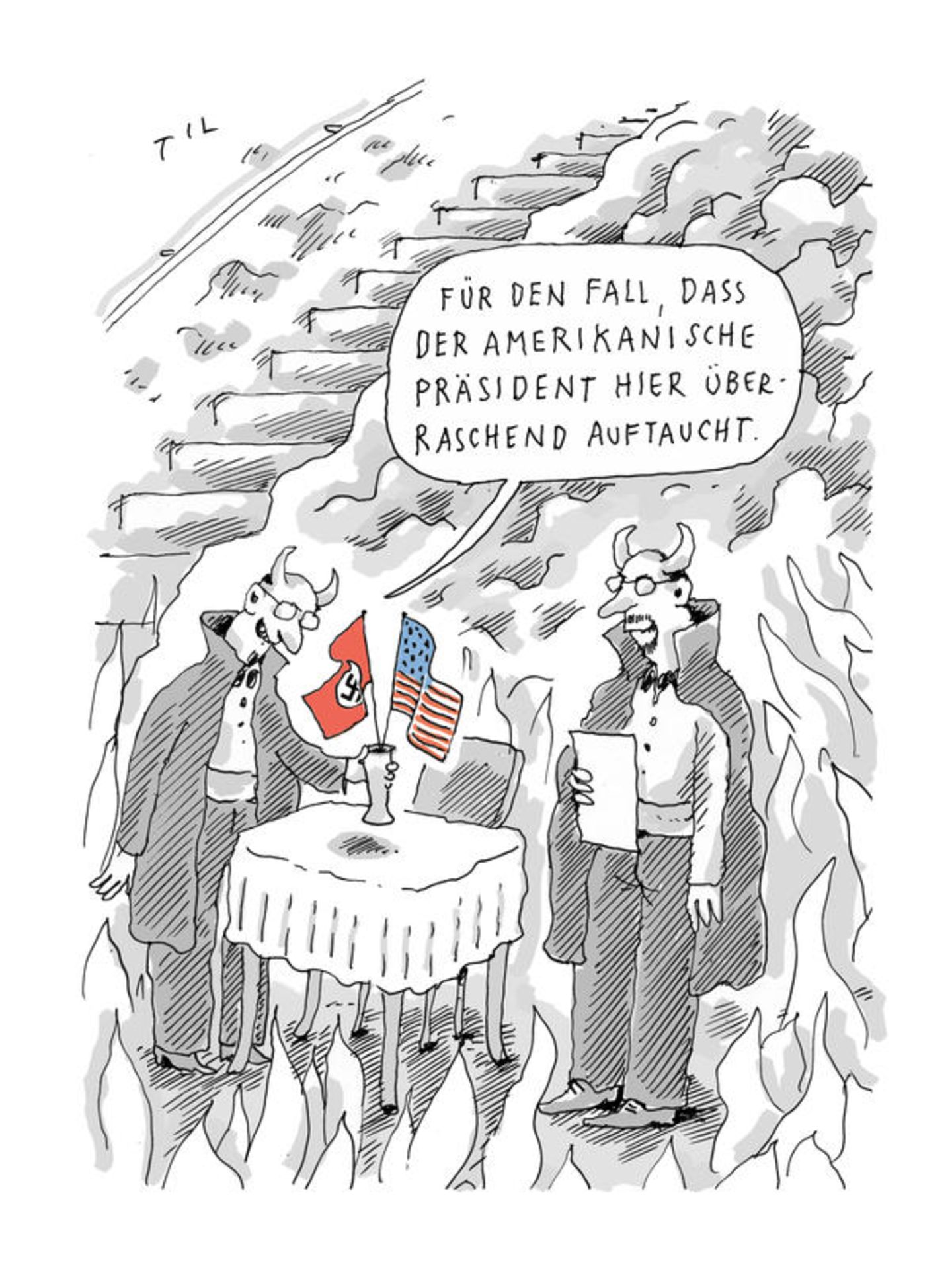 Humor 2017: Die besten Trump-Cartoons des Jahres