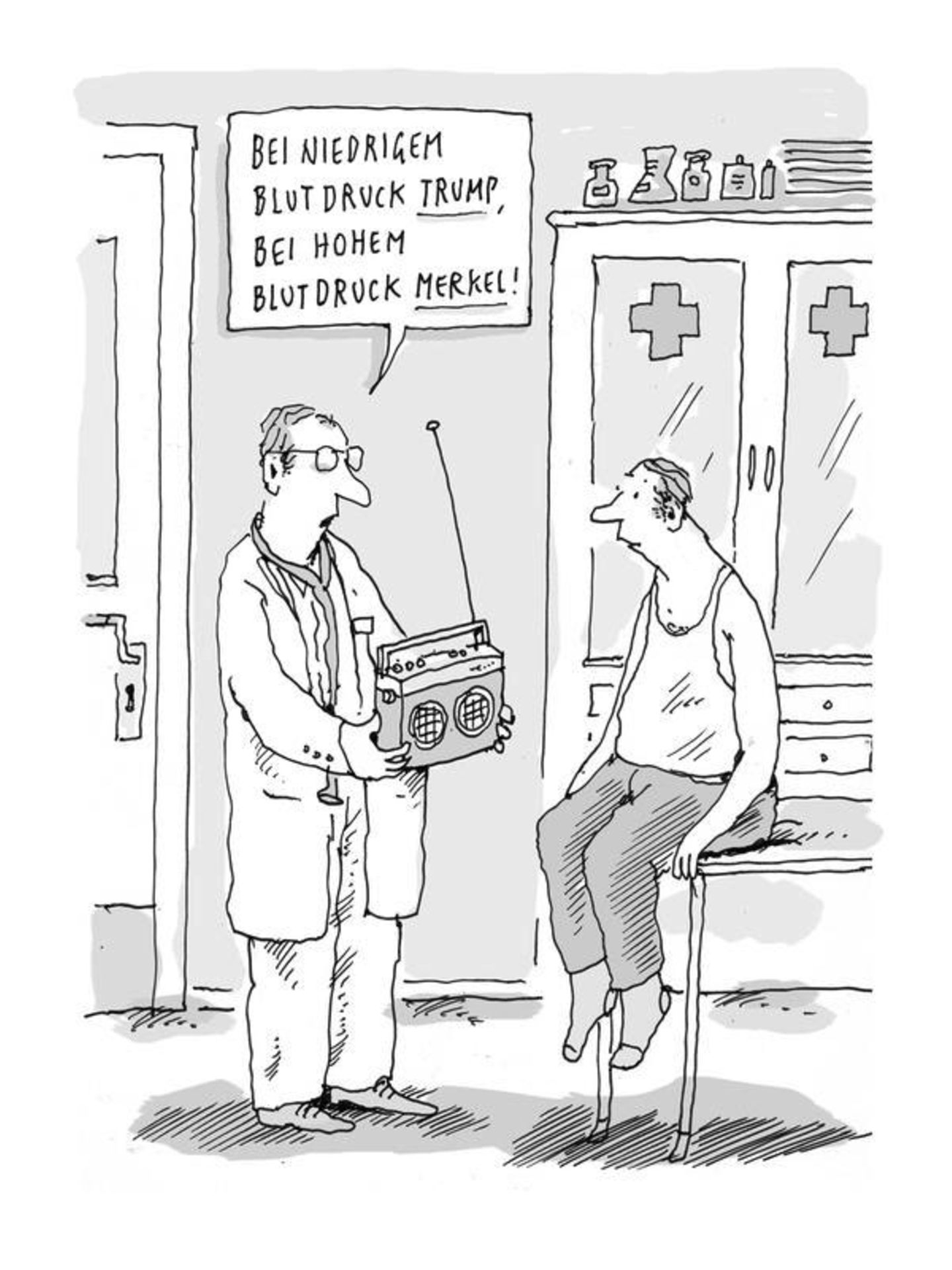 Humor 2017: Die besten Trump-Cartoons des Jahres
