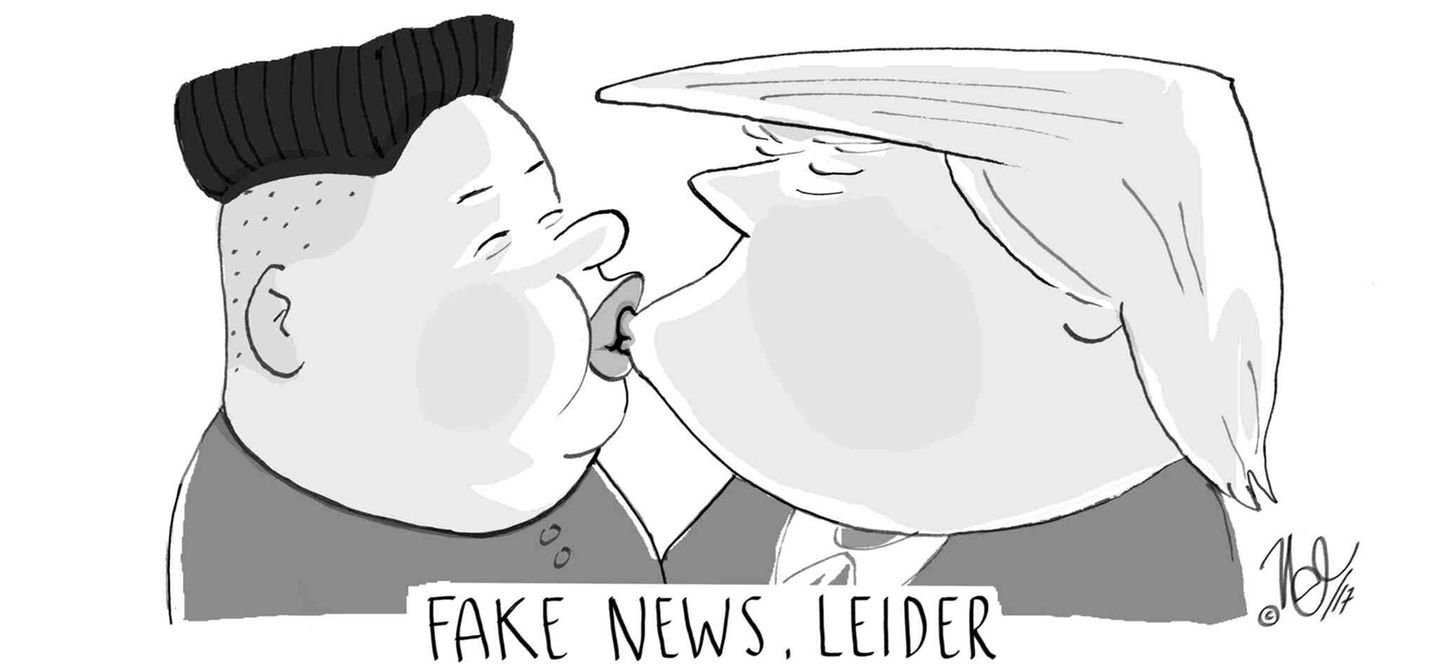 Humor 2017: Die besten Trump-Cartoons des Jahres