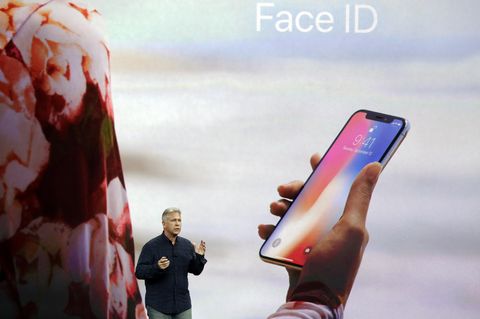 Phil Schiller bei der Präsentation des iPhone X