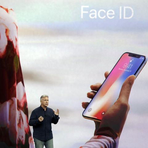 Phil Schiller bei der Präsentation des iPhone X
