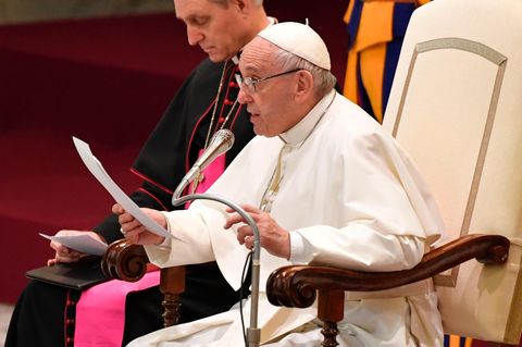 Papst Franziskus rief zur Wahrung des Status quo von Jerusalem auf und mahnte zu "Besonnenheit und Vorsicht"