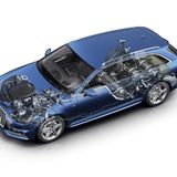 Die Antriebs-Komponenten des Audi g-tron