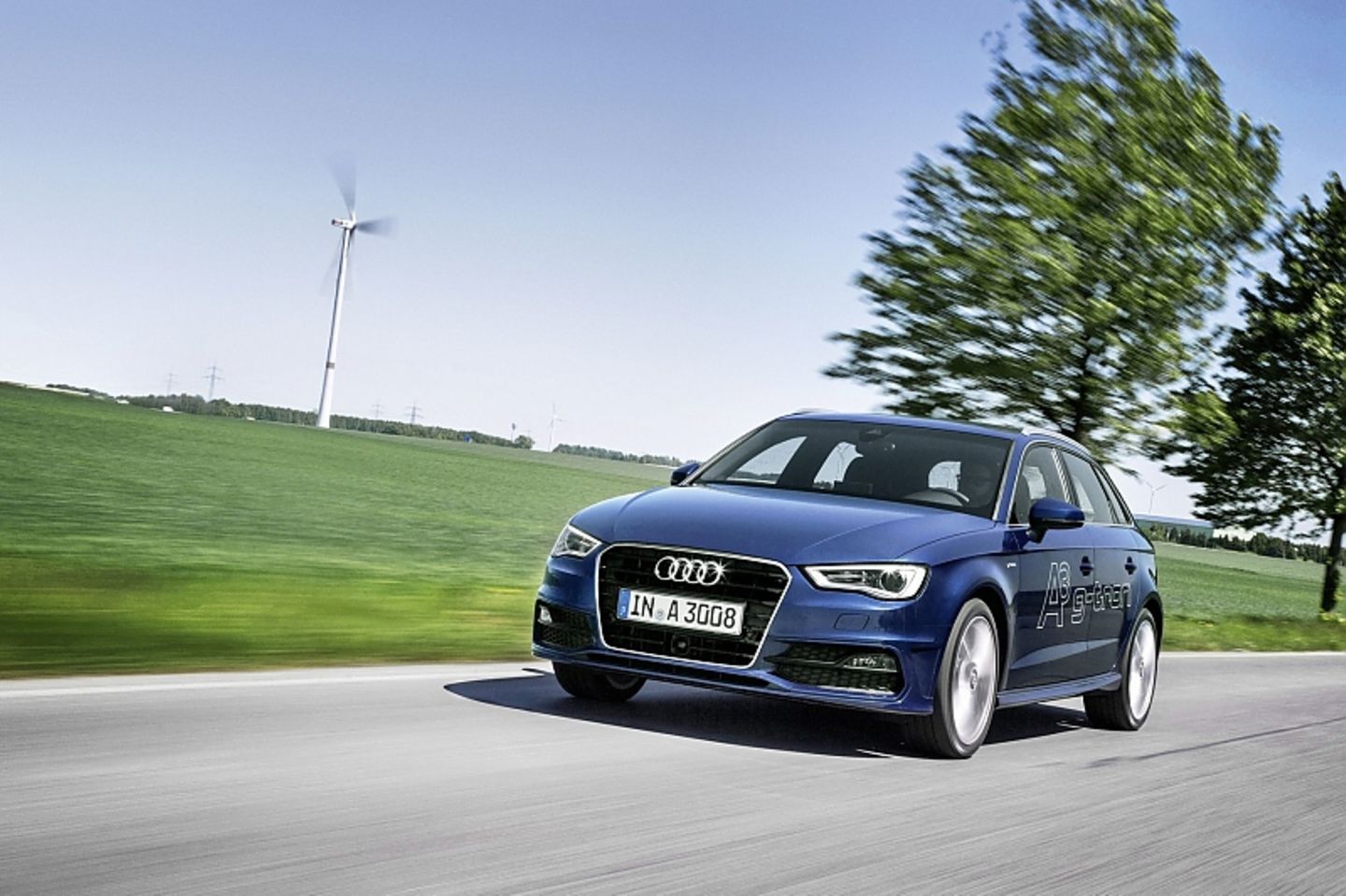 Der Audi A3 g-tron