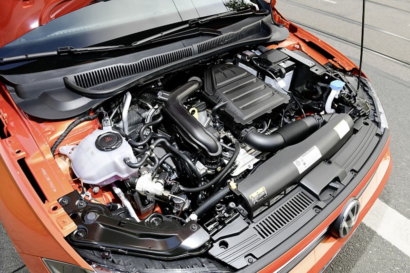 Der CNG-Motor im VW Polo
