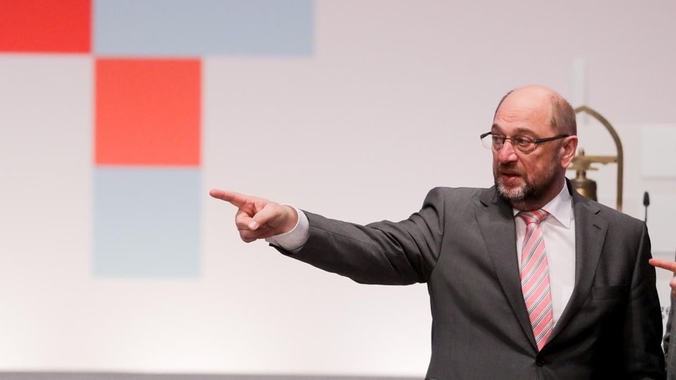 Will die Partei auf Gespräche mit der Union einschwören: SPD-Chef Martin Schulz