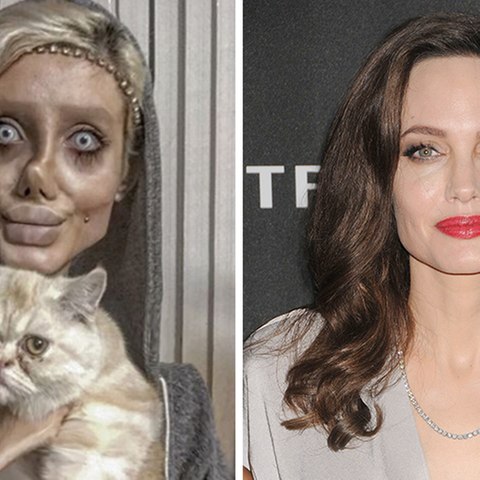 Keine OPs: Sahar Tabar hat sich nur per Photoshop verunstaltet