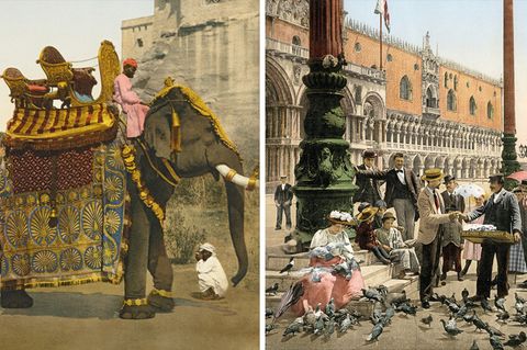 Logbuch der Sehnsucht: Mit Dampfschiff, Kutsche und Elefant - als Reisen noch ein Abenteuer war