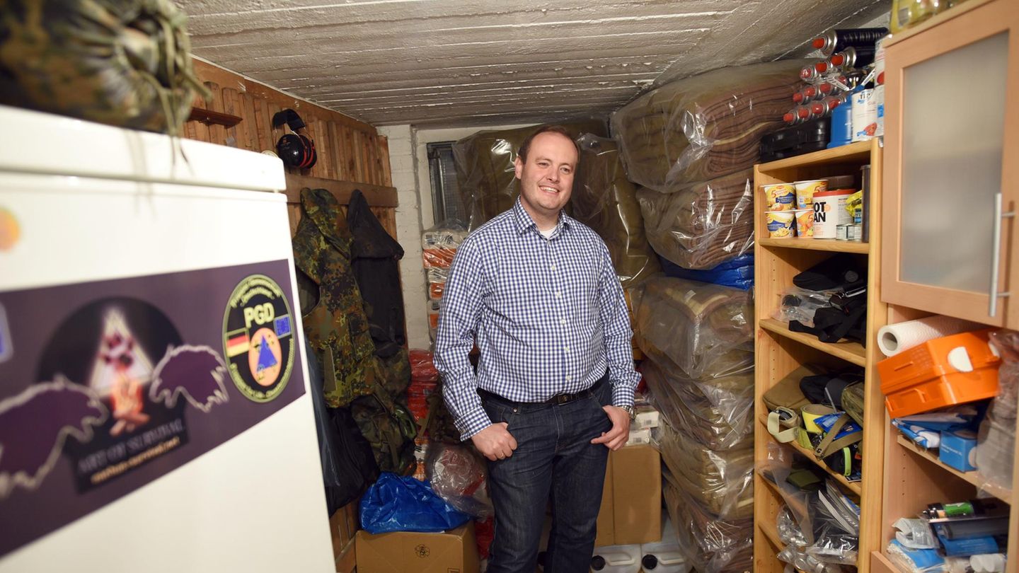 Bastian Blum, Chef der Prepper Gemeinschaft Deutschland