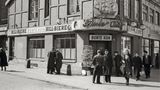 "Bunte Kuh" an der Ecke Reeperbahn/Silbersackstraße
