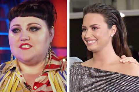 Beth Ditto, Demi Lovato