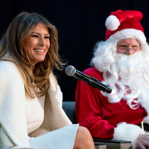 Melania Trump Weihnachtsmann