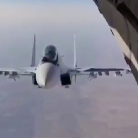 Einsatz über Syrien: Russischer Kampfjet-Pilot macht auf richtig dicke Hose