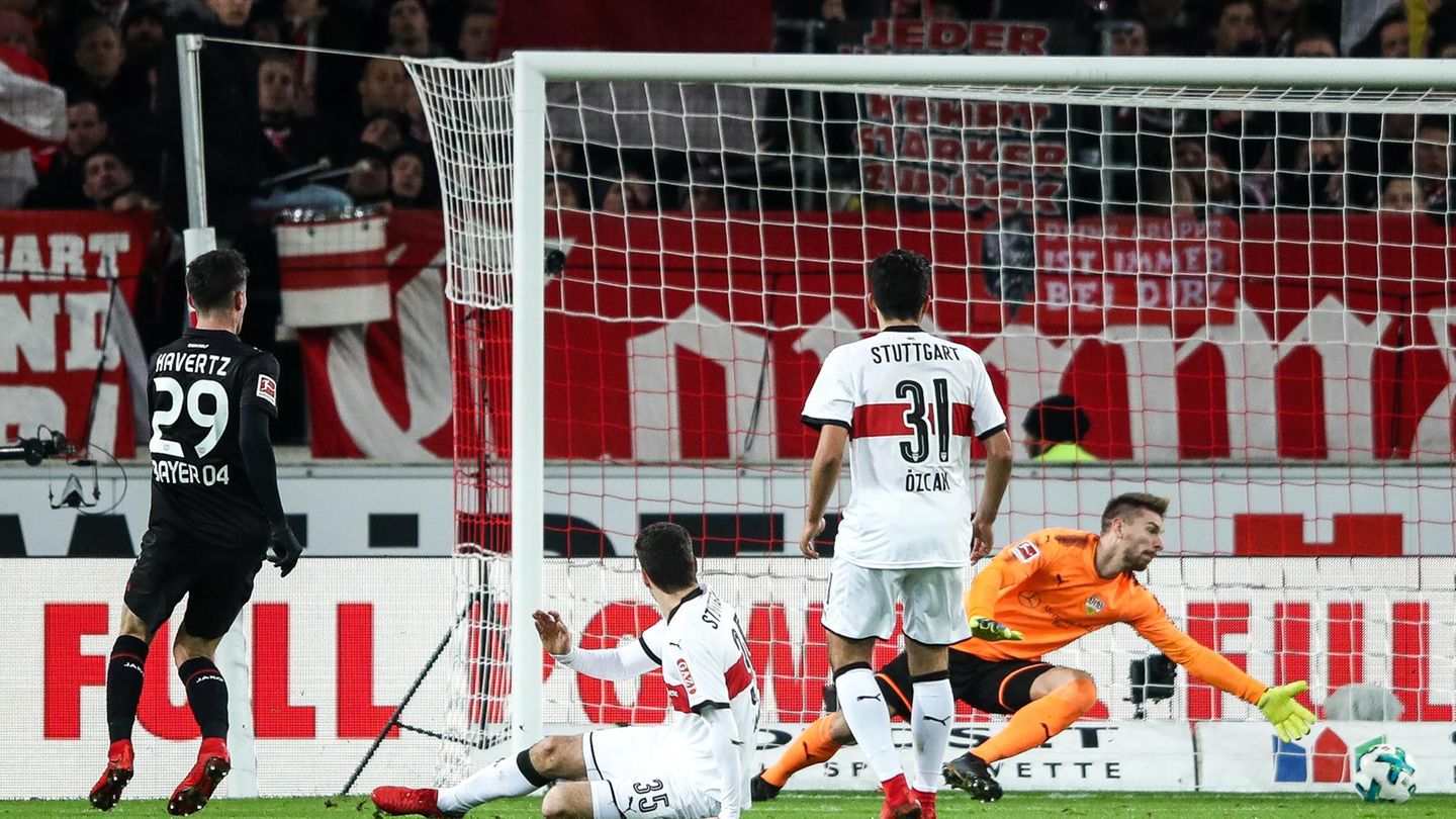 Fußball-Bundesliga: Leverkusen beendet Heimserie des VfB Stuttgart