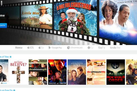 Auf Pure Flix gibt es christliche Familienunterhaltung pur - ohne die sündhaften anderen Formate