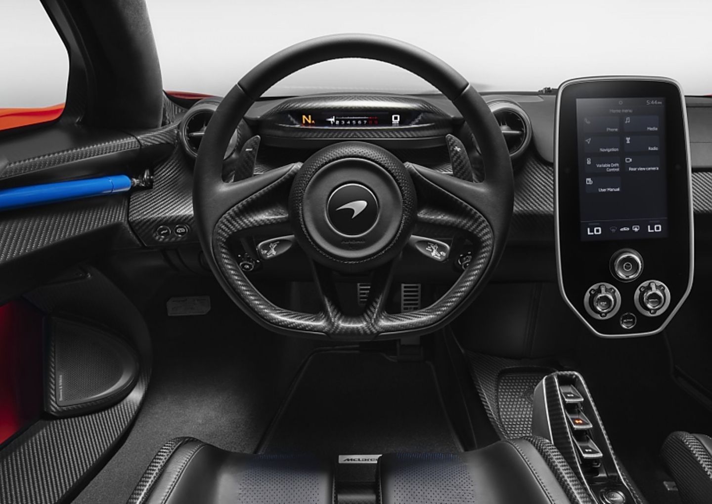 das Cockpit des McLaren Senna