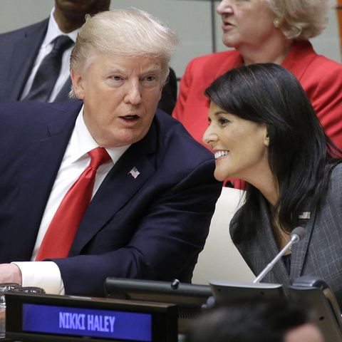Donald Trum und Nikki Haley