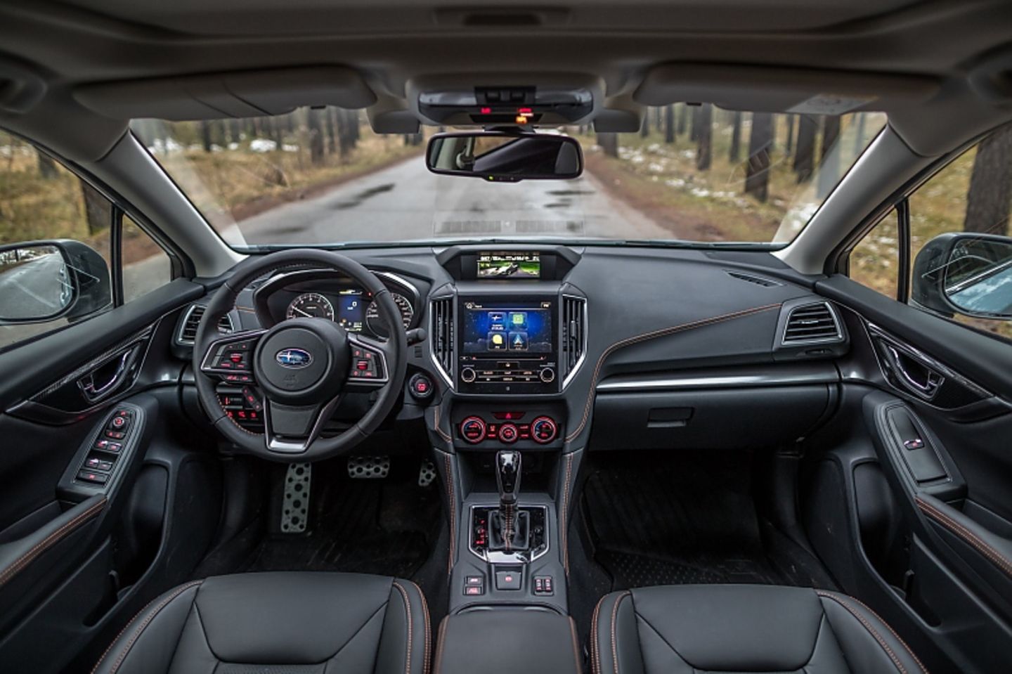 Das Cockpit des Subaru XV 2.0i