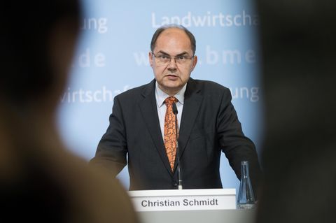 Nebulöse Erklärungen und Briefings des eigenen Ministeriums im Wahlkampf: CSU-Minister Christian Schmidt