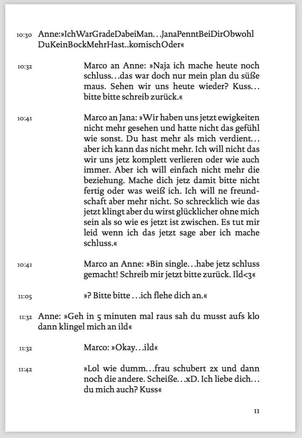 Szene aus "Die Cops ham mein Handy"