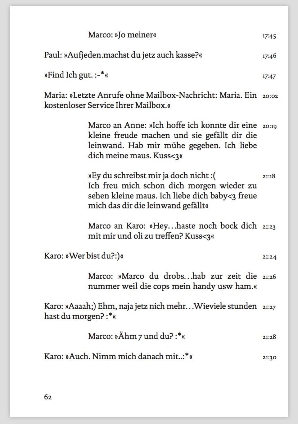 Auszug aus "Die Cops ham mein Handy"