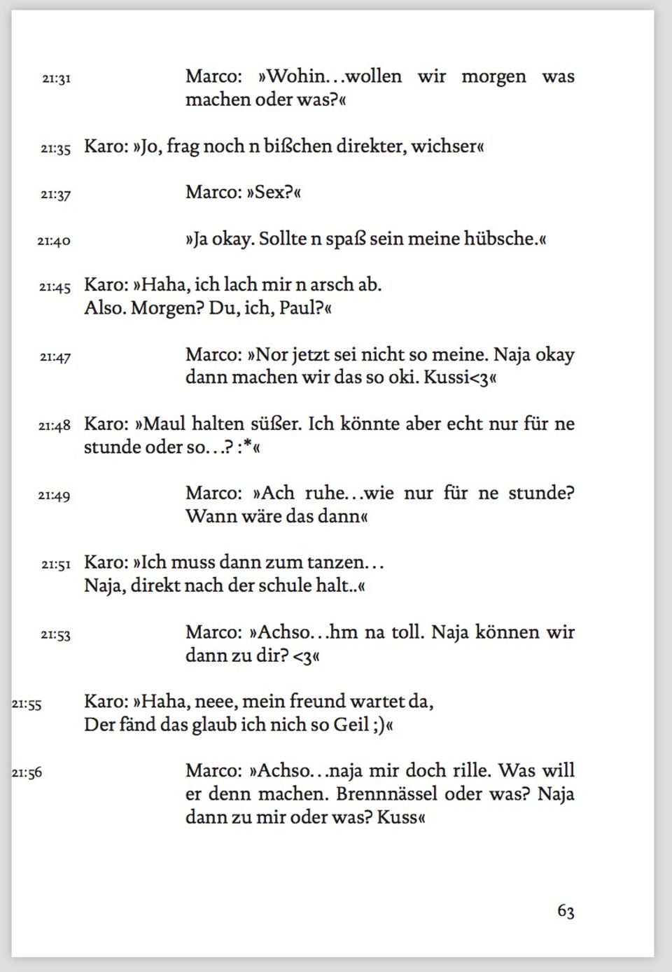 Auszug aus "Die Cops ham mein Handy"