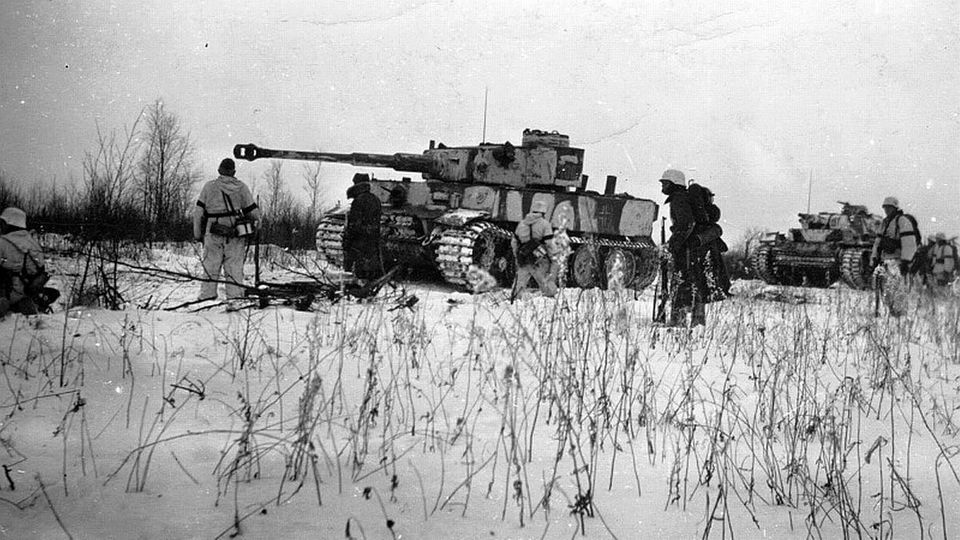 Die mächtigen Tiger I kamen zu spät, um den Weg nach Stalingrad zu bahnen.