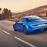 Der Alpine A110 schafft 250 km/h Spitze