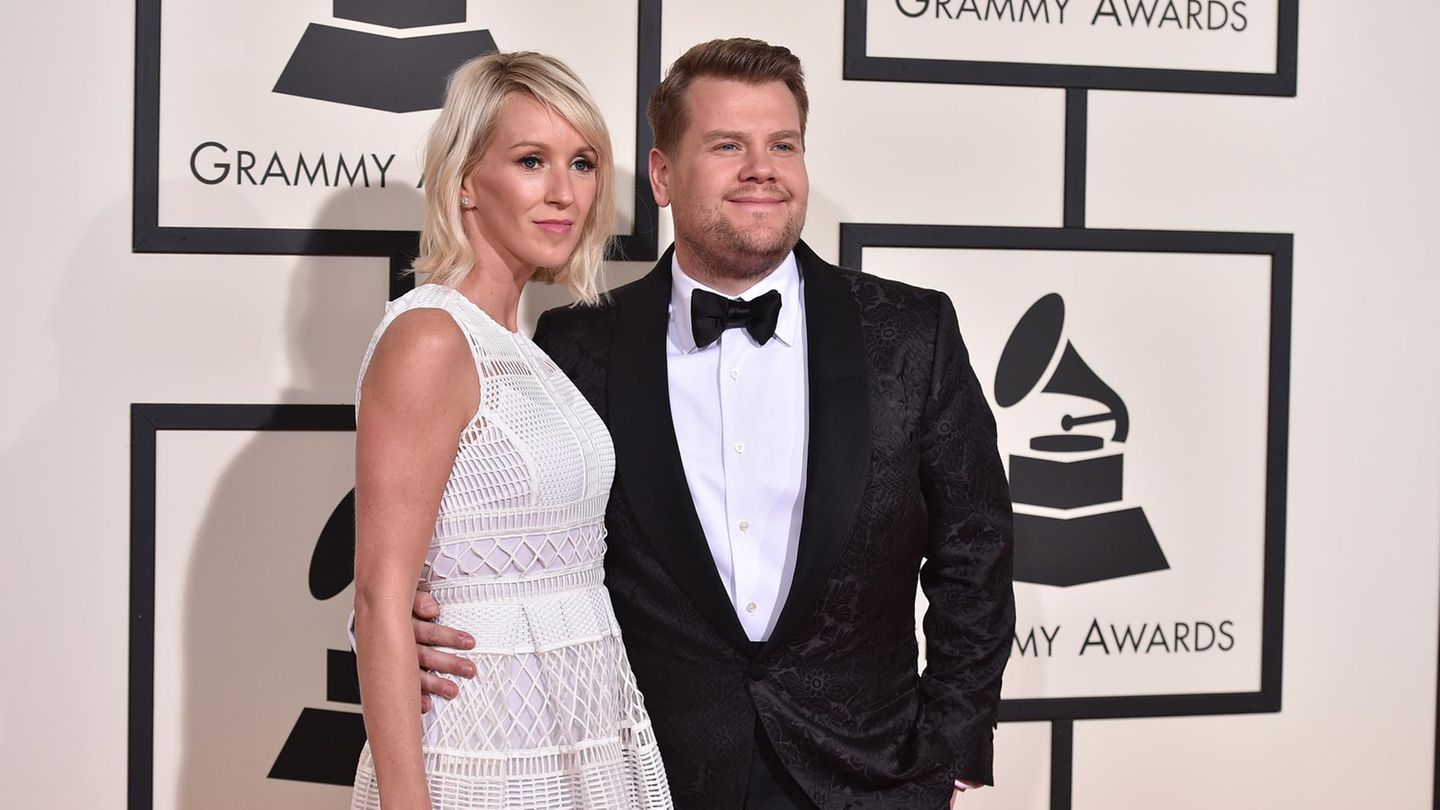 Julia Carey und James Corden