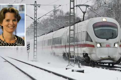 Die Bahn kämpft mit Schnee und weiteren Problemen beim Fahrplanwechsel. "Ich möchte mich bei allen betroffenen Fahrgästen entschuldigen", sagt Birgit Bohle, die Vorsitzende des Vorstands der DB Fernverkehr AG.