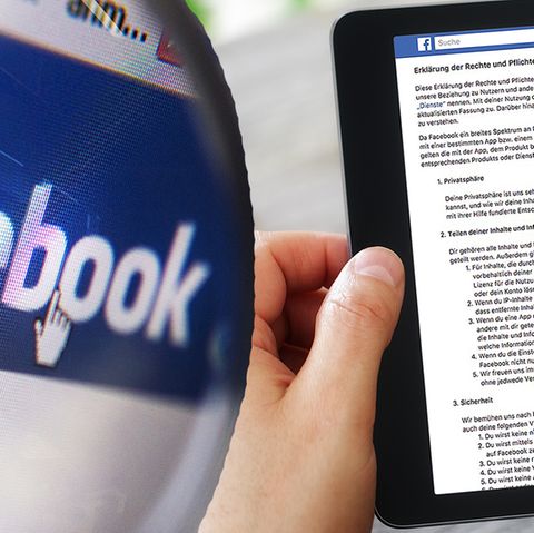 Facebook-AGB unter der Lupe: Wer die Nutzungsbedingungen des Social-Media-Giganten liest, braucht viel Zeit