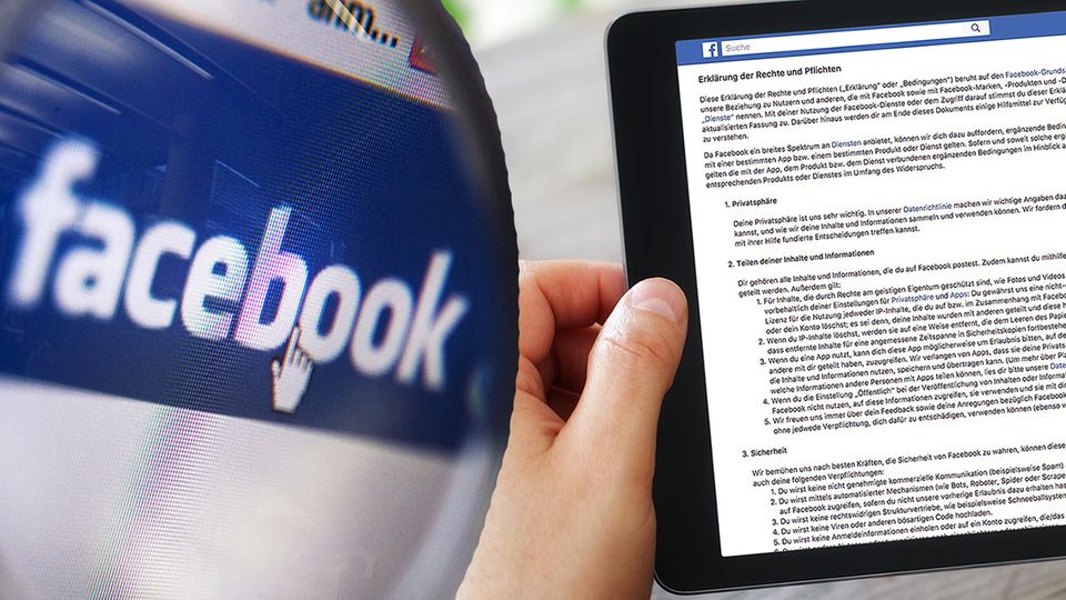 Facebook-AGB unter der Lupe: Wer die Nutzungsbedingungen des Social-Media-Giganten liest, braucht viel Zeit