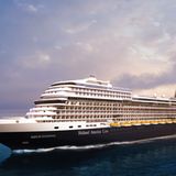 "Nieuw Statendam" von Holland America Line  Schon Ende des 19. Jahrhunderts gab es eine "Statendam" der heute zum Carnival Corporation gehörenden Kreuzfahrtreederei. Die neue "Statendam", die auf der Fincantieri-Werft in Marghera gebaut wird, ist das zweite Schiff der neuen Pinnacle-Schiffsklasse und damit das Schwesterschiff der "Koningsdam" und soll im November 2018 der Reederei übergeben werden.  Daten: 285 Meter Länge, 99.500 BRZ, 2650 Passagiere, https://de.hollandamerica.com