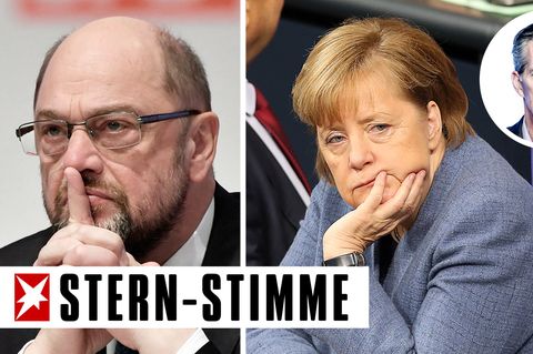 SPD: Wir wollen zwar nicht mit Merkel zusammenarbeiten, aber wir müssen ja.
