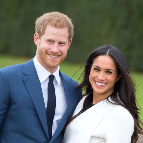 Prinz Harry und Meghan Markle strahlen kurz nach ihrer Verlobung