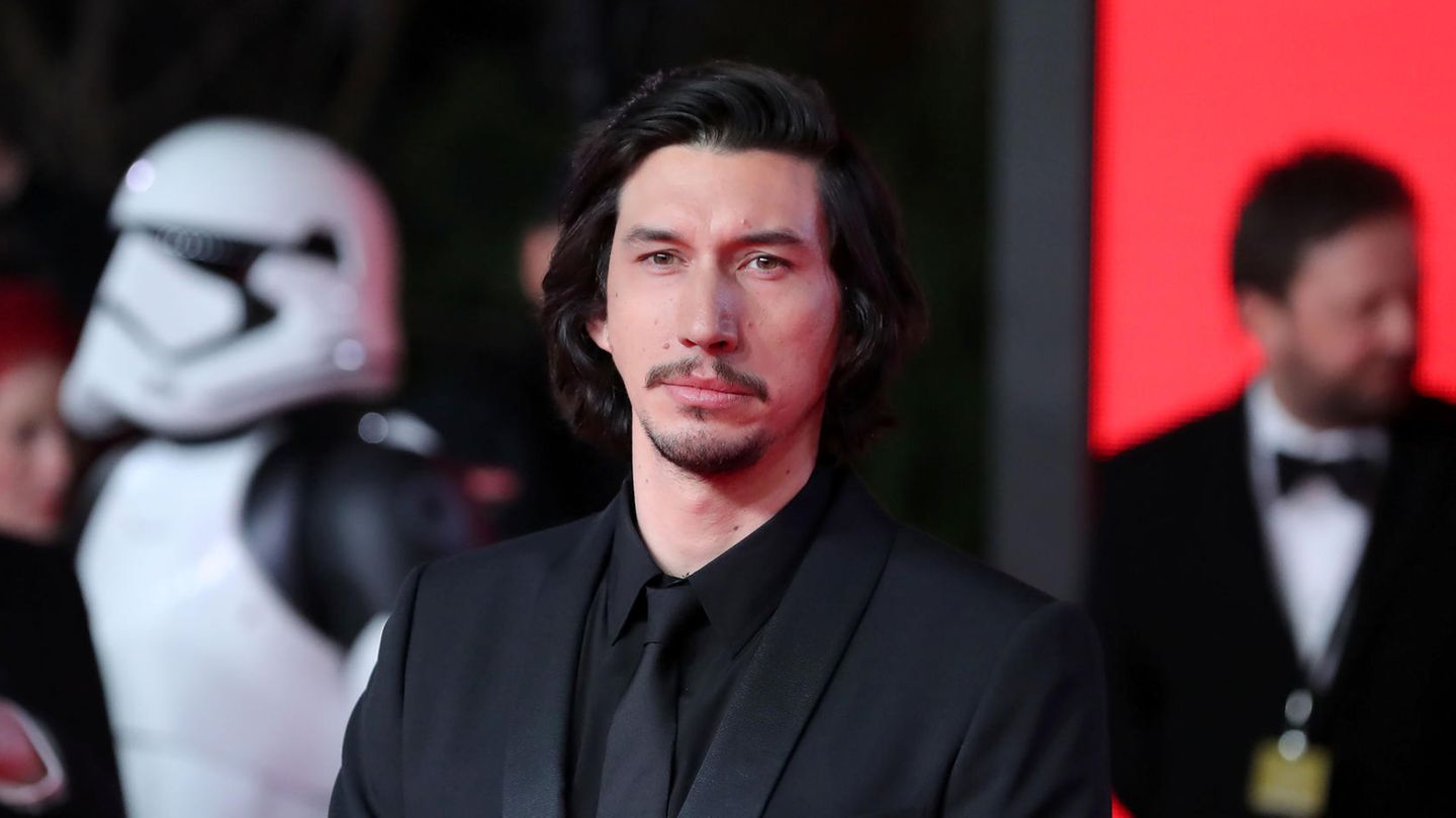 Adam Driver bei der "Star Wars"-Premiere