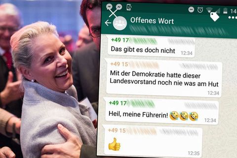 Von Sayn-Wittgenstein: "Heil, meine Führerin!" – WhatsApp-Gruppe zeigt, wie zerrissen die AfD ist