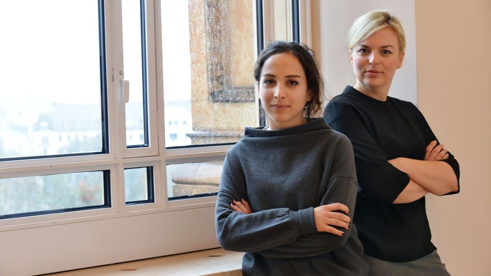 Hashtagfeminismus: Campaignerin Penelope Kemekendidou und Grün-Politikerin Katharina Schulze