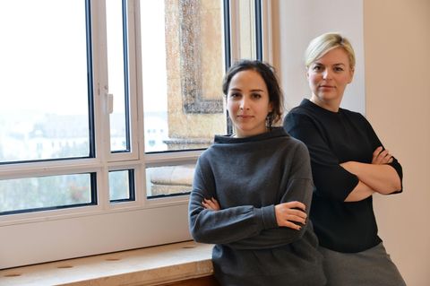Hashtagfeminismus: Campaignerin Penelope Kemekendidou und Grün-Politikerin Katharina Schulze