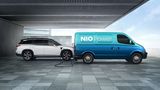 Sogenannte Power Mobile sollen den Nio ES8 mit Strom versorgen