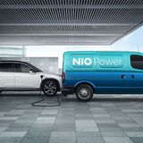 Sogenannte Power Mobile sollen den Nio ES8 mit Strom versorgen
