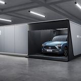 Die Wechselstation ist innerhalb eines Tages aufgebaut