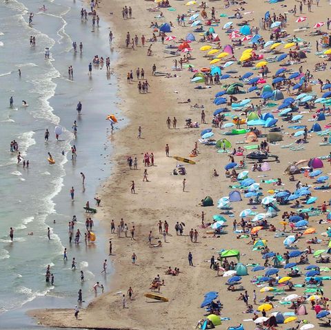 Die deutschen sehen sich im Urlaub nach Sommer, Sonne und Sicherheit.