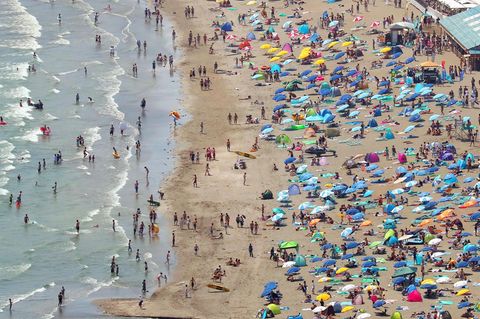 Die deutschen sehen sich im Urlaub nach Sommer, Sonne und Sicherheit.